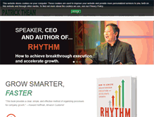 Tablet Screenshot of patrickthean.com